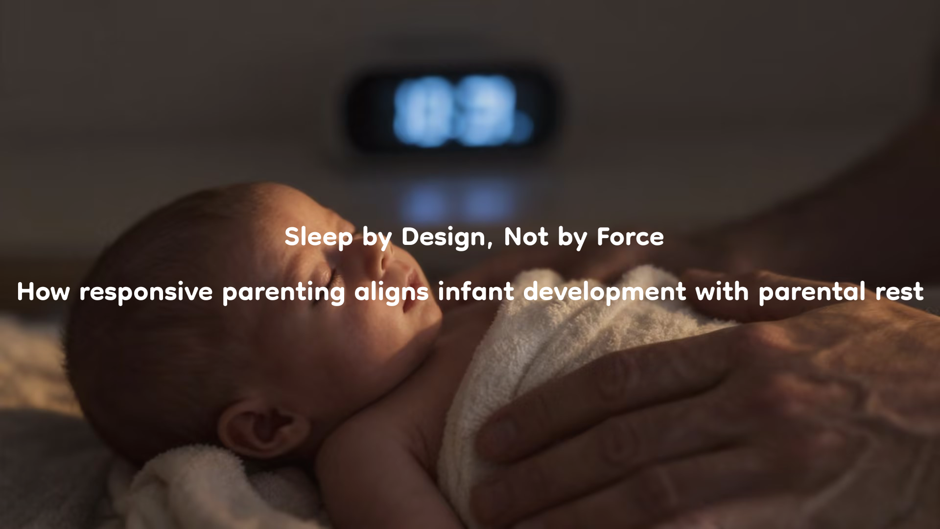 The Safe Sleep Paradox: Why Sleep Training Fails and What Parents Actually Need