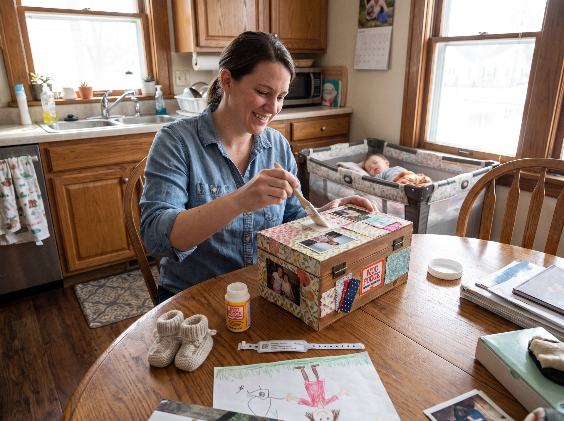 Create a Keepsake Box for Your Child’s First Three Years
