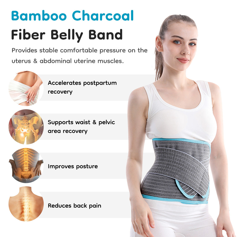 Bamboo Charcoal Fiber Belly Band - SFD03