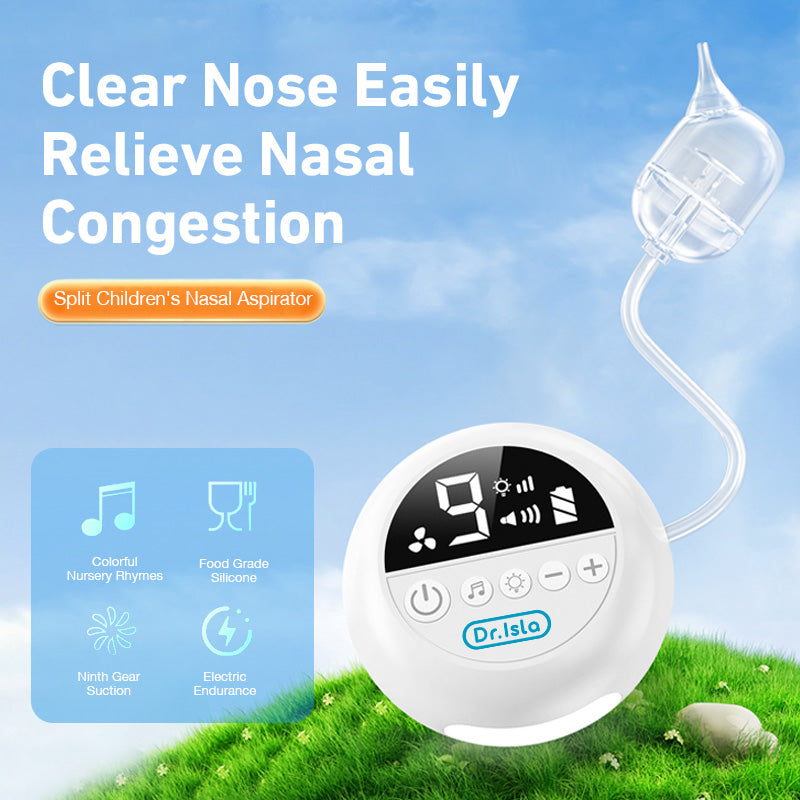 9 Levels Suction Baby Nasal Aspirator