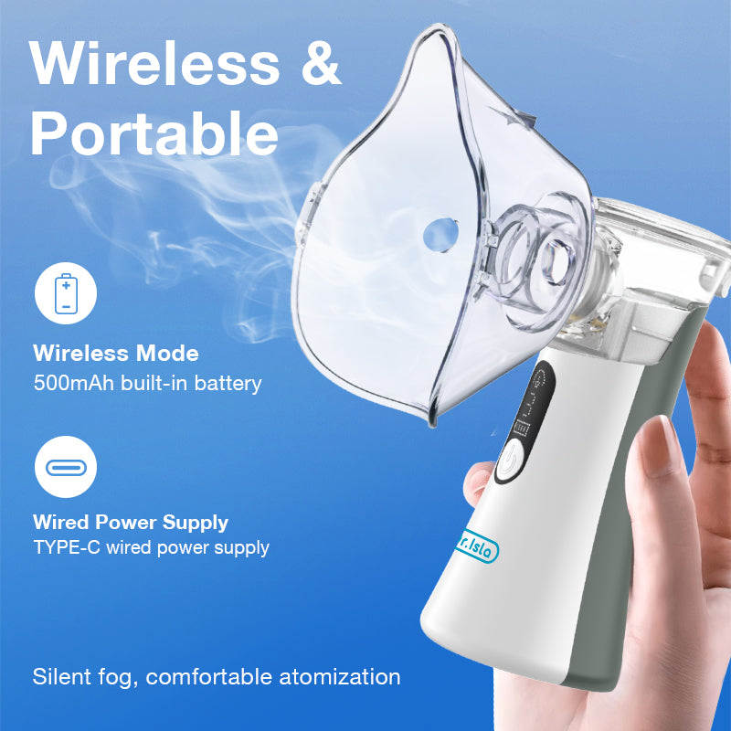 8 Gear Atomized Particles Handheld Nebulizer