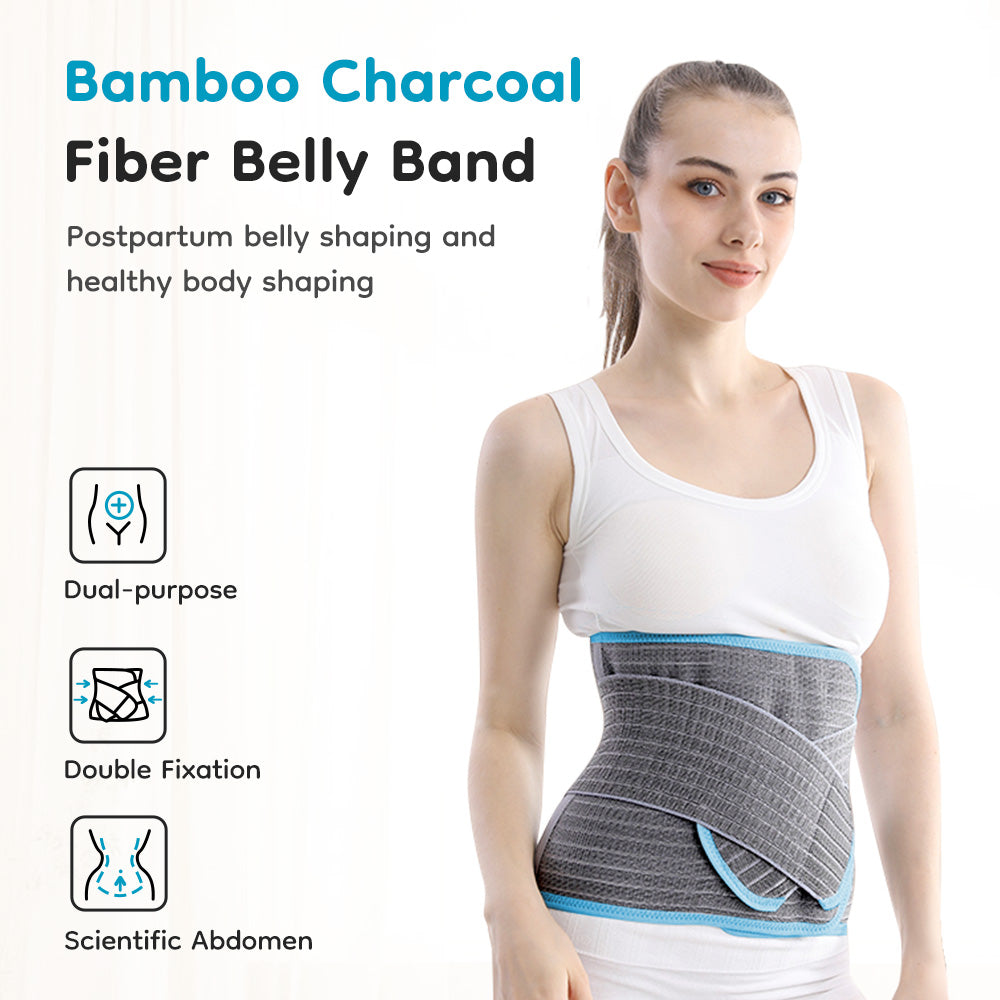 Bamboo Charcoal Fiber Belly Band - SFD03
