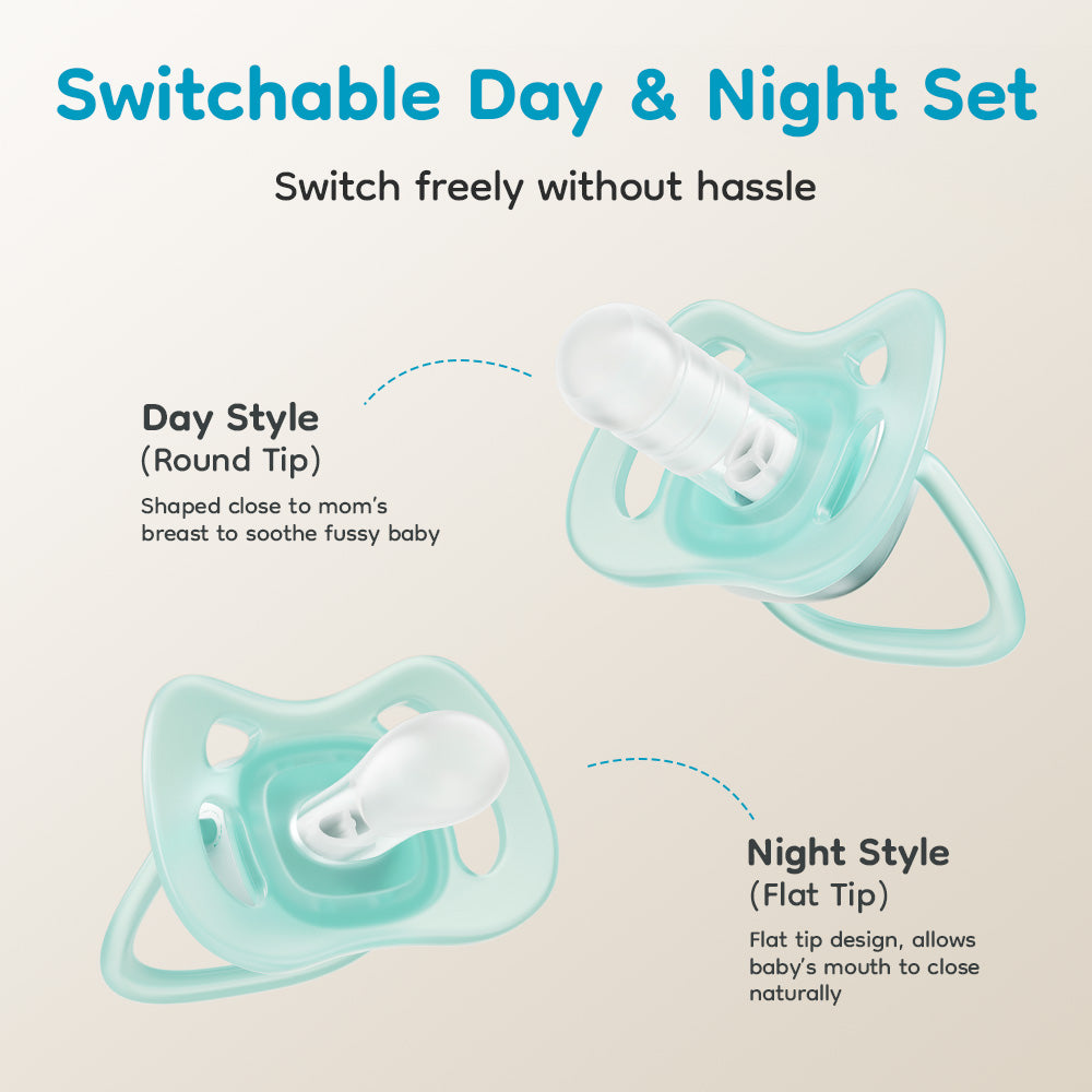 Day & Night Baby Pacifier Set-UA20