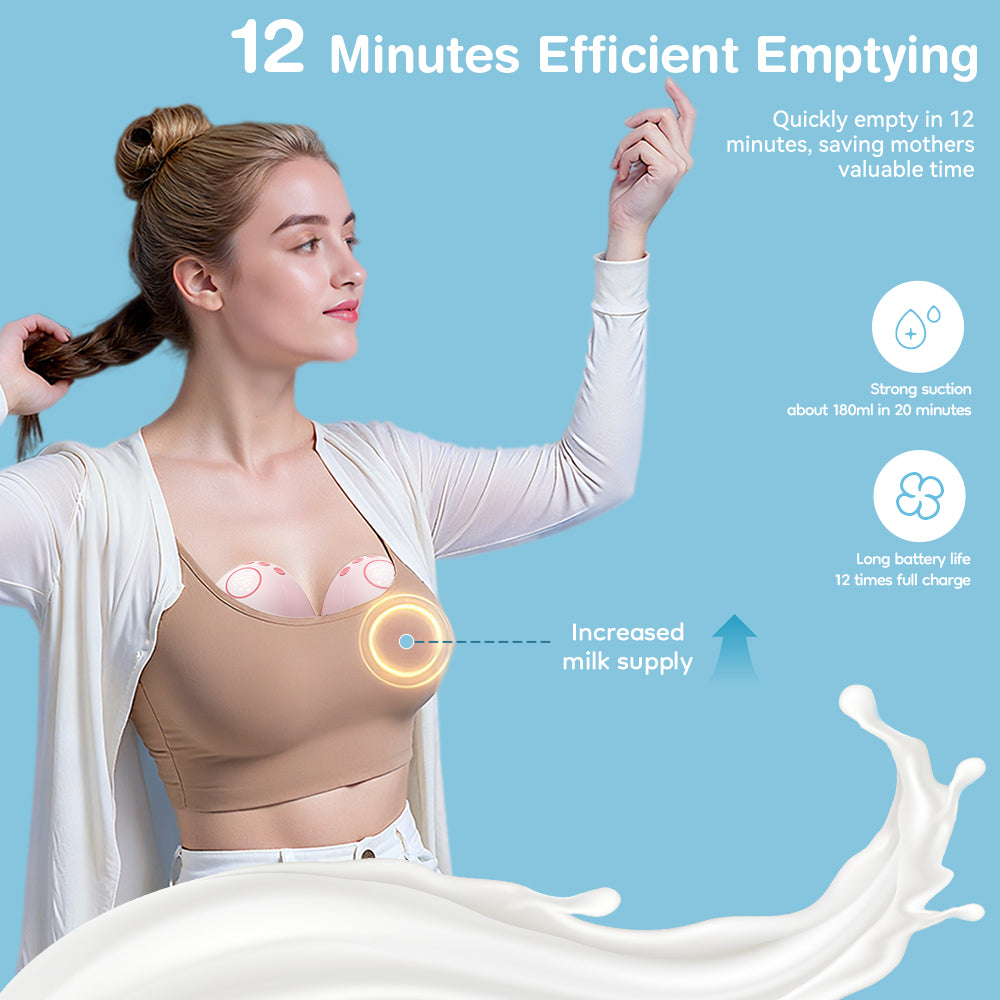 Tire-lait portable mains libres