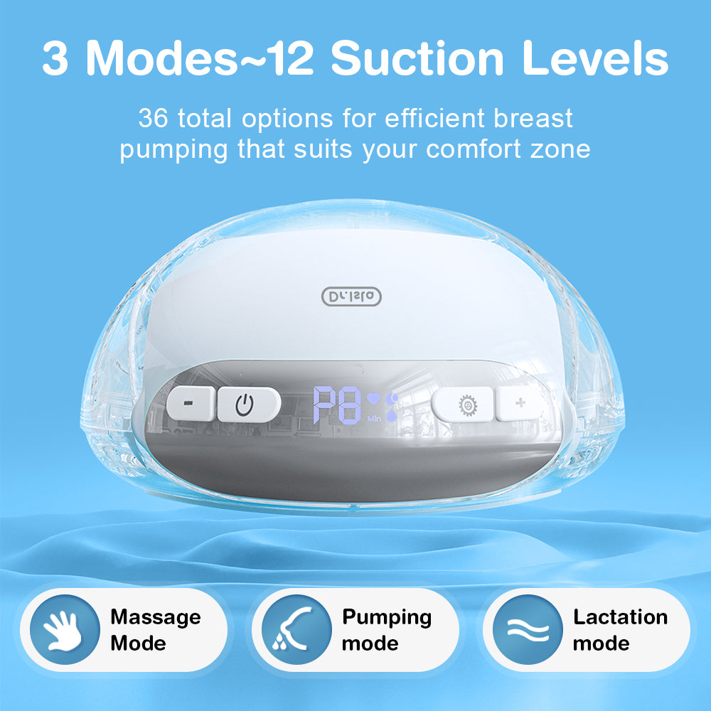 Tire-lait électrique portable mains libres 