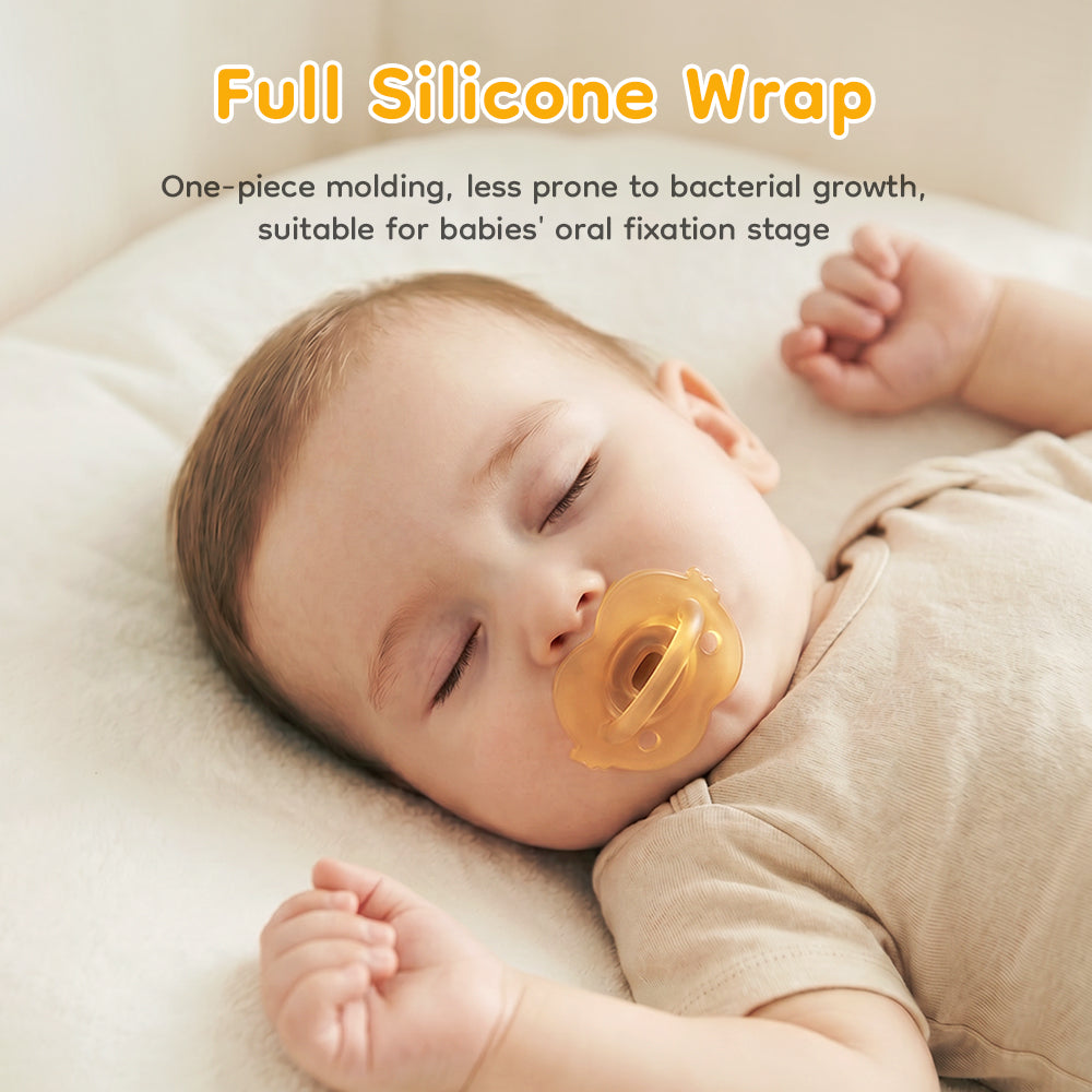 Minimalist Silicone Baby Pacifier Set - ST10