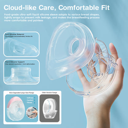 Tire-lait portable mains libres