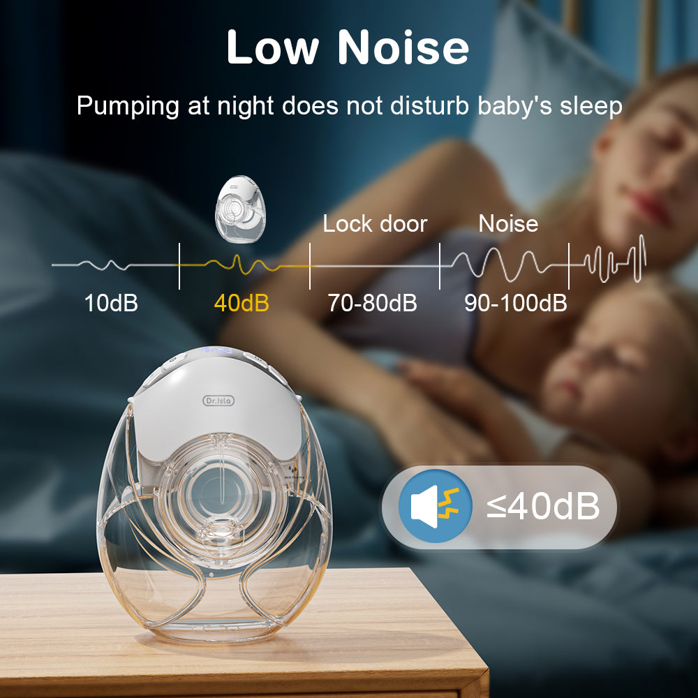 Tire-lait électrique portable mains libres 