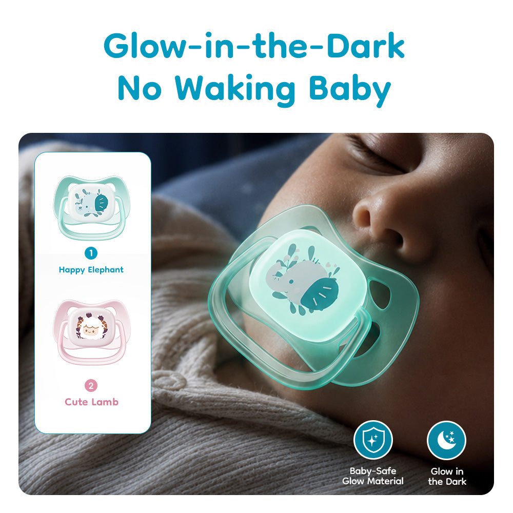 Day & Night Baby Pacifier Set-UA20