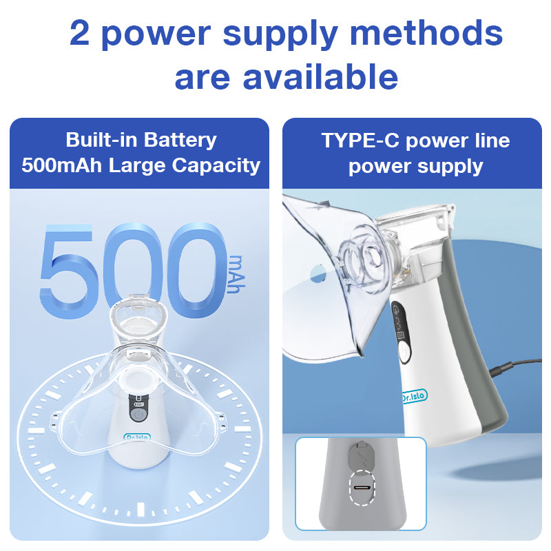 8 Gear Atomized Particles Handheld Nebulizer