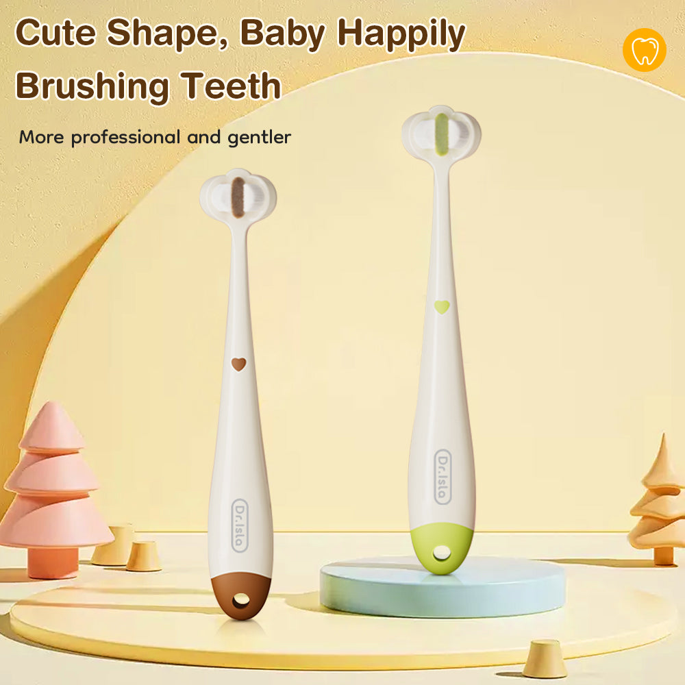 Cepillo suave de 3 caras para niños - BT12