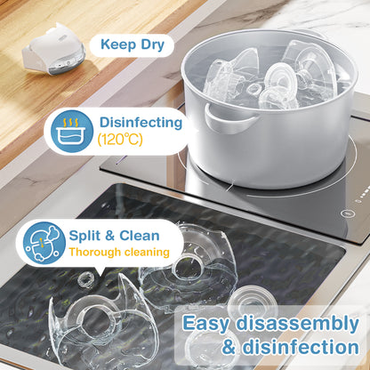 Tire-lait électrique portable mains libres 