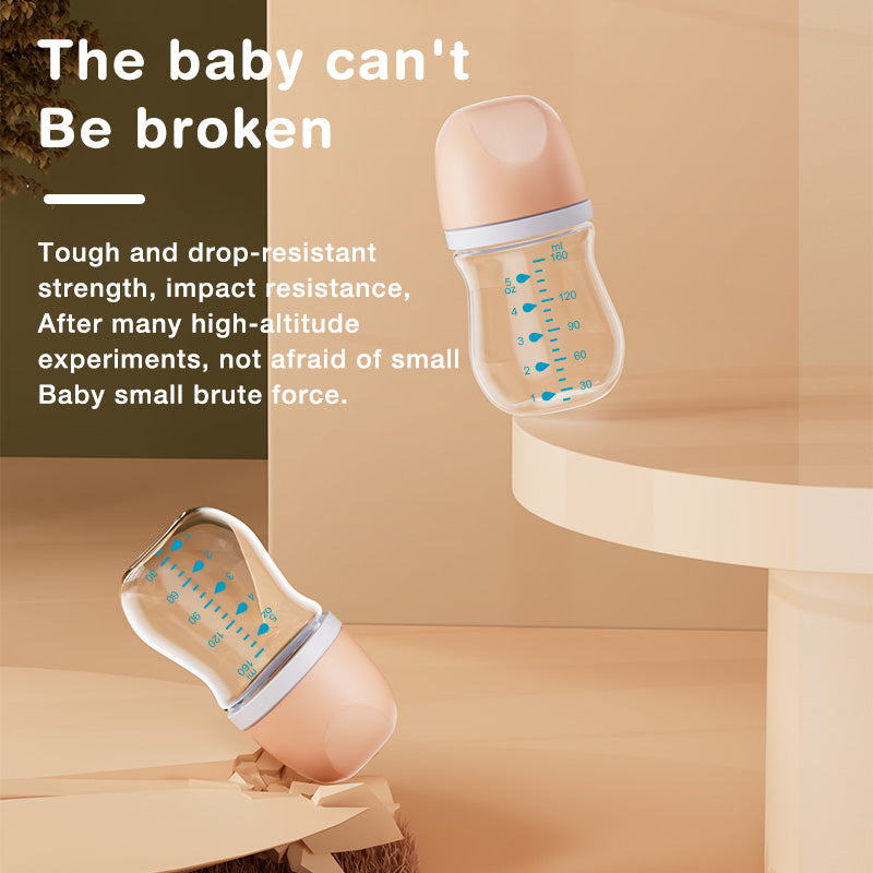 High Borosilicate Glass Classic Baby Bottle