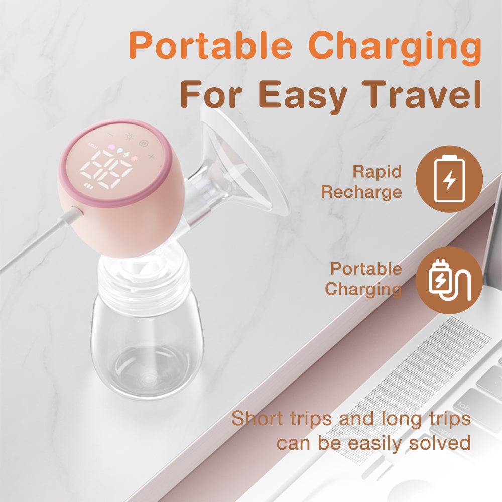 2 in 1 Night Light Electric Breast Pump - EB23