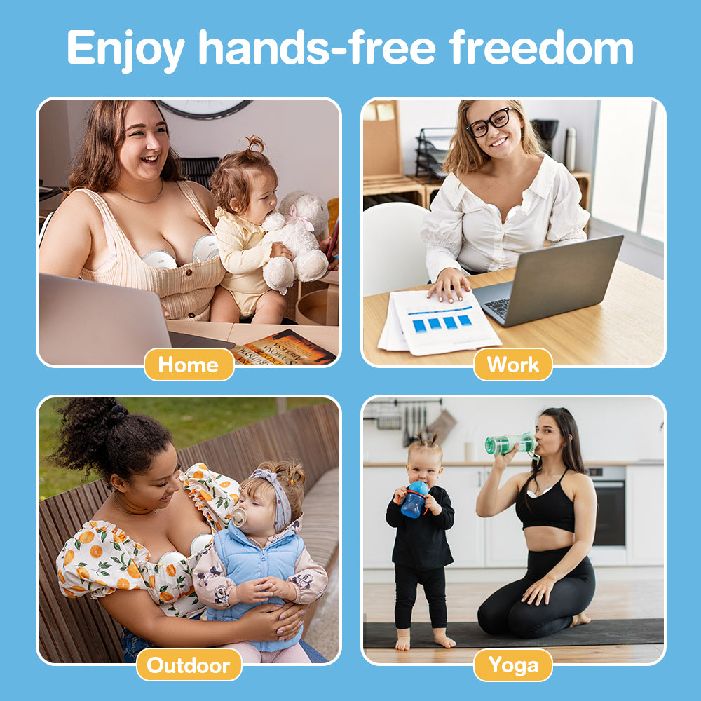 Tire-lait électrique portable mains libres 