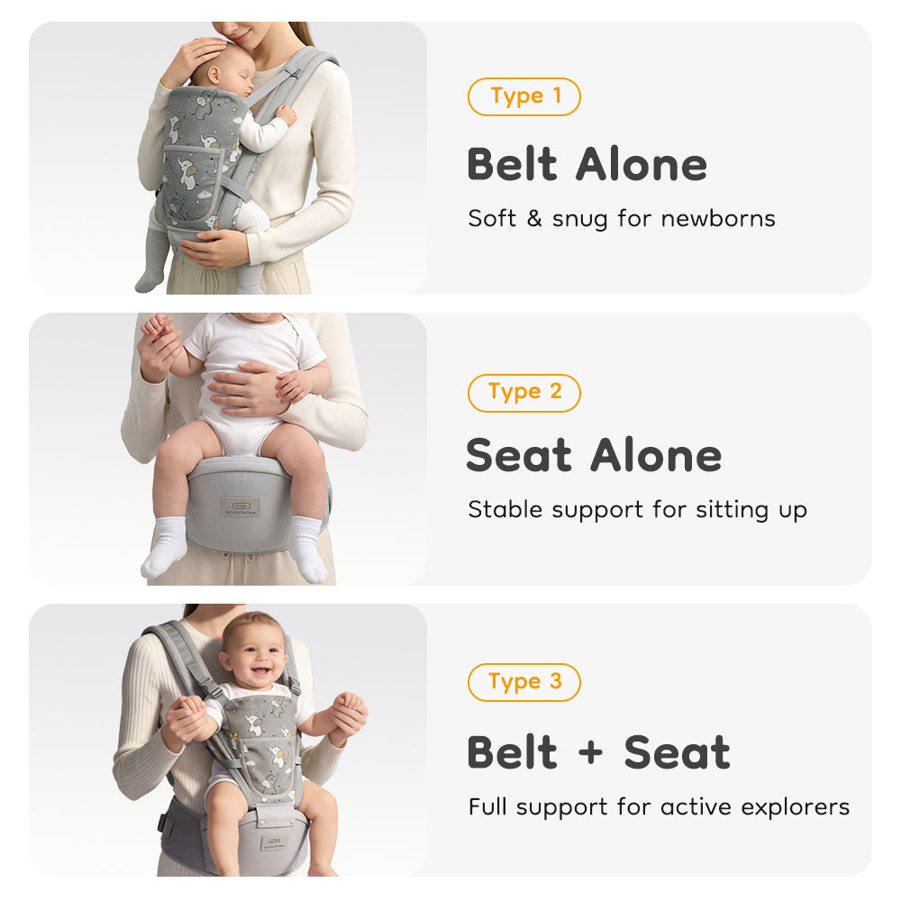 Taburete lumbar para bebé (0-36 meses) - AF10