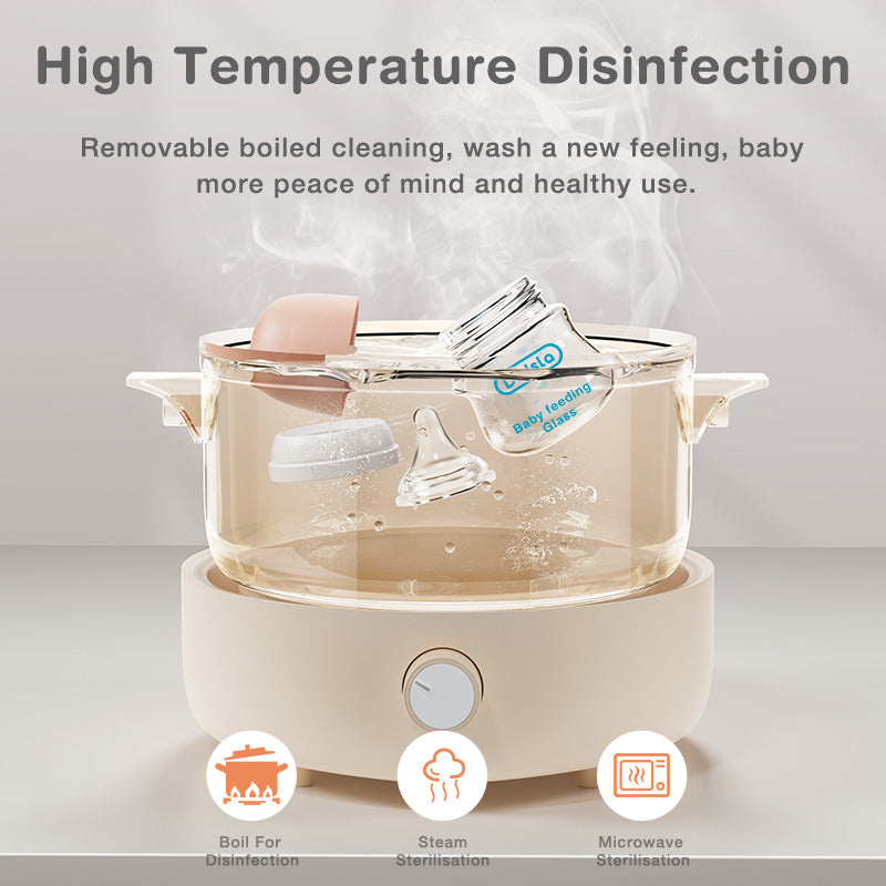 High Borosilicate Glass Classic Baby Bottle