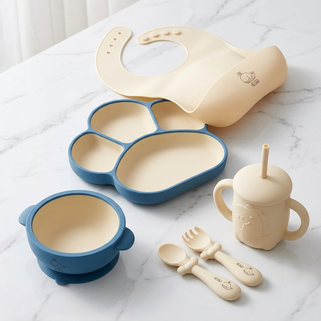 シリコン製ベビー食器5点セット | Dr.isla – Dr.isla Official Store