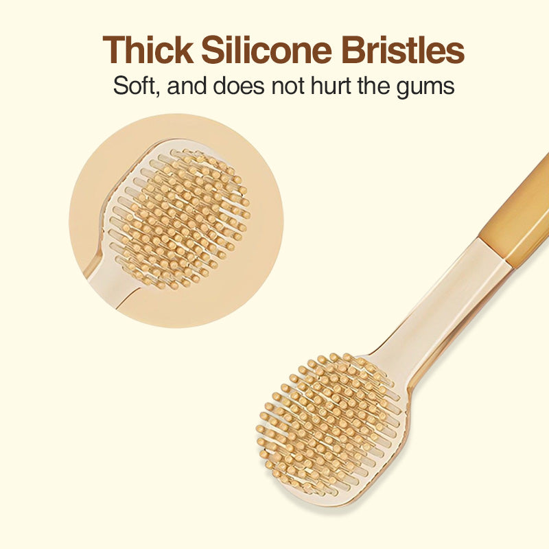 Baby Silicone Toothbrush Set