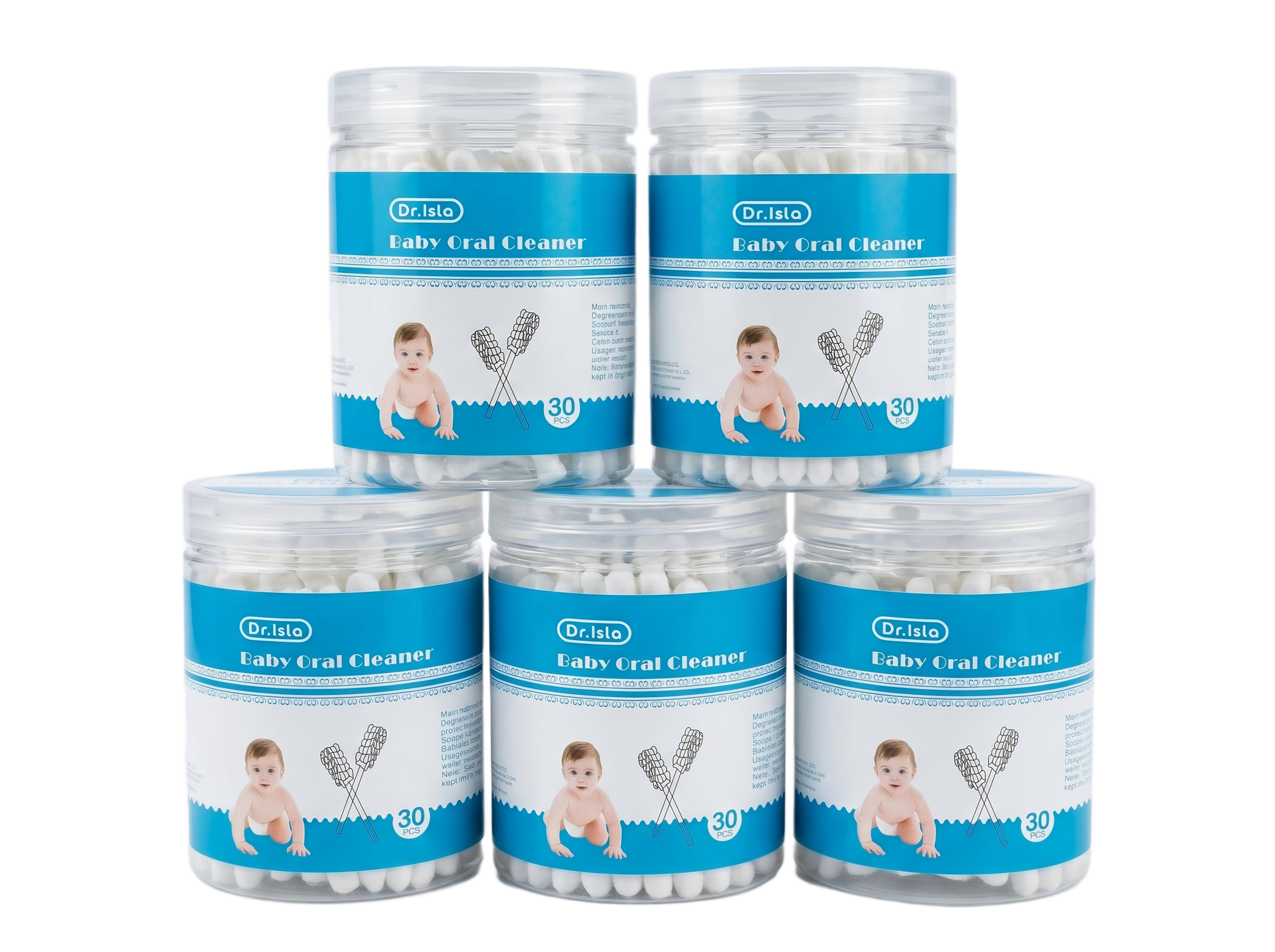 Set di 30 pulisci lingua per neonati